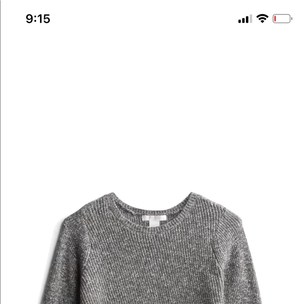 Bailey asymmetrical button down pullover sweater
